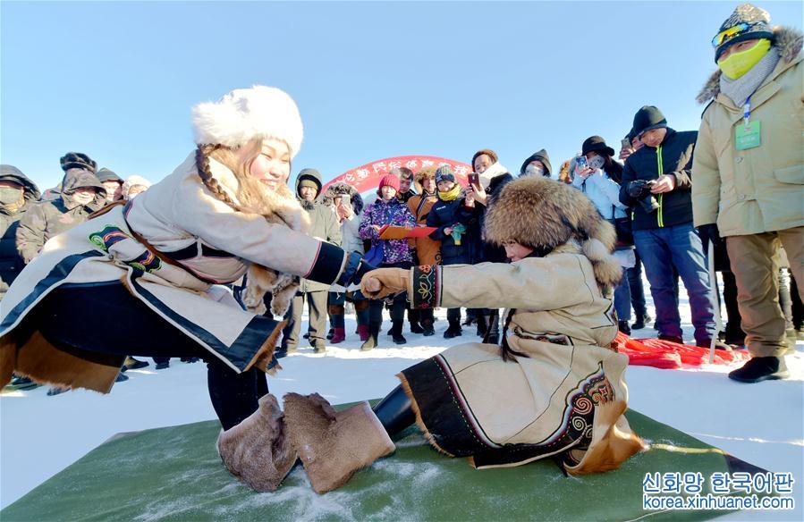 #（文化）（2）内蒙古：第四届鄂伦春冰雪“伊萨仁”开幕