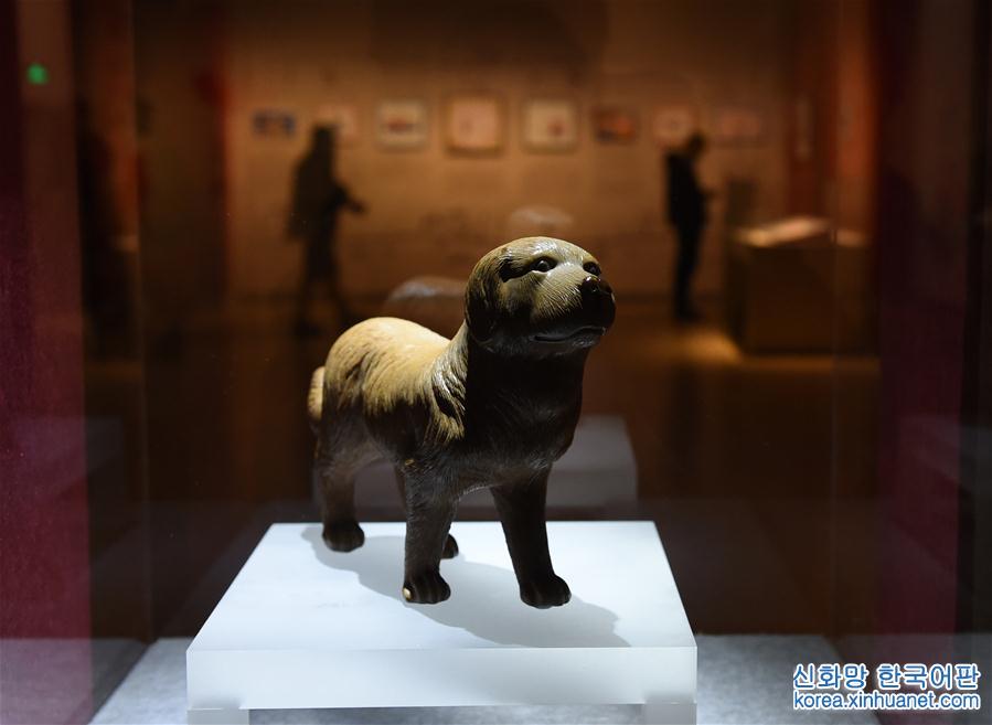 （文化）（1）南京博物院举办“幸运狗”院藏犬文物展
