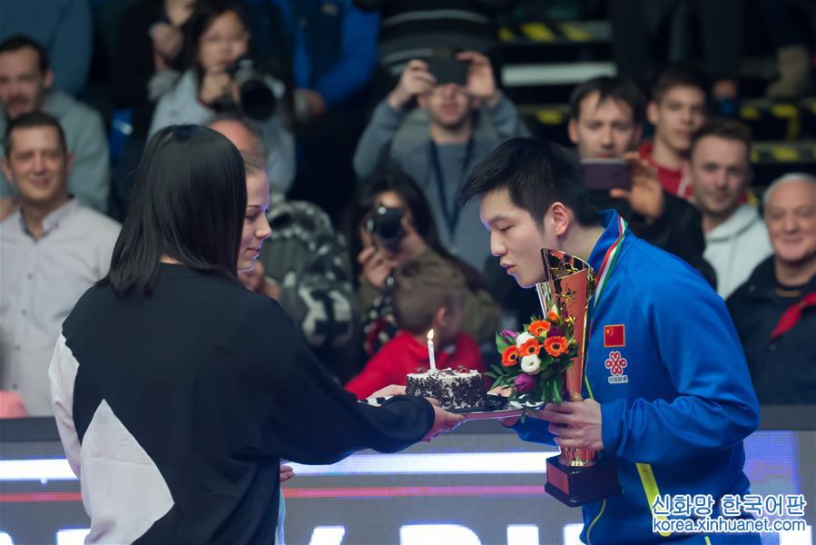 （体育）（4）乒乓球——匈牙利公开赛：樊振东男单夺冠