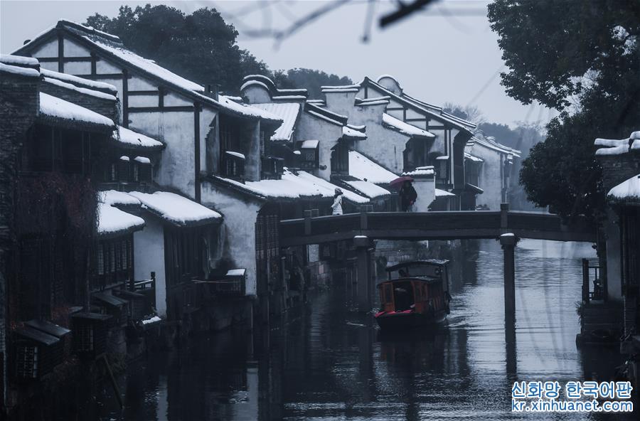 （美丽中国）（1）江南水乡变身“冬日雪乡”