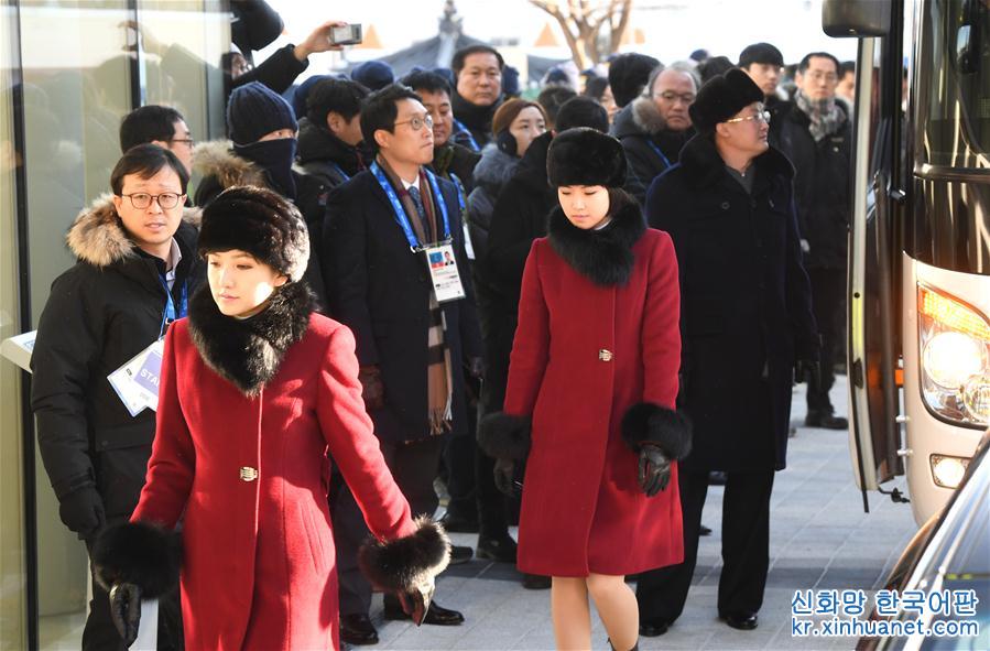（XHDW）（2）抵达韩国的朝鲜艺术团为演出做准备 