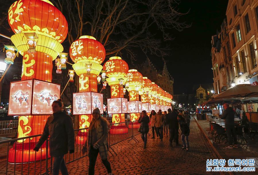 （国际）（5）中国元宵花灯点亮“欧洲心脏”