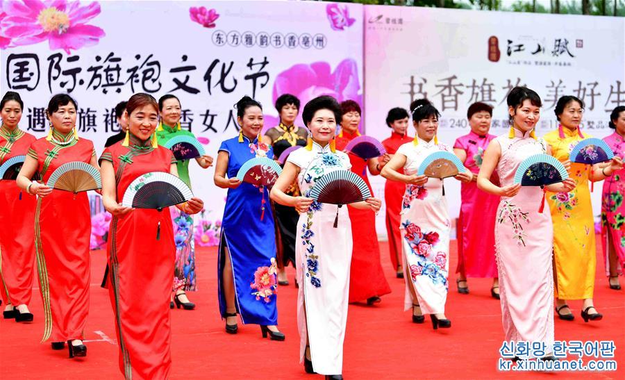 #（社会）（6）安徽亳州旗袍文化节开幕