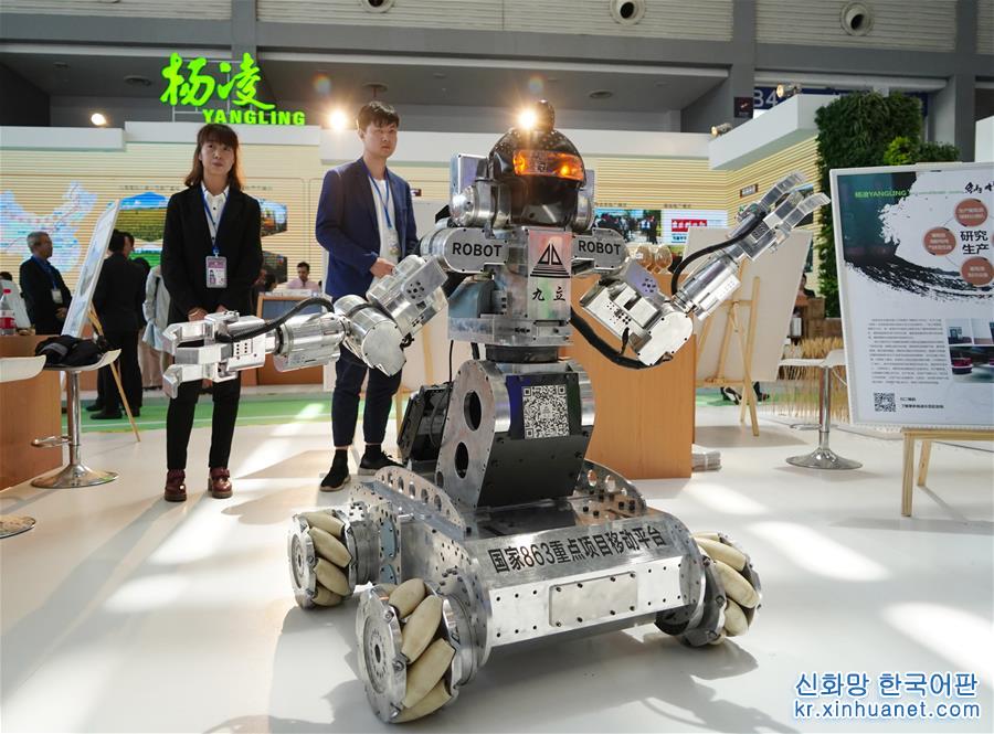 （科技）（4）智能机器人“闪耀”丝博会