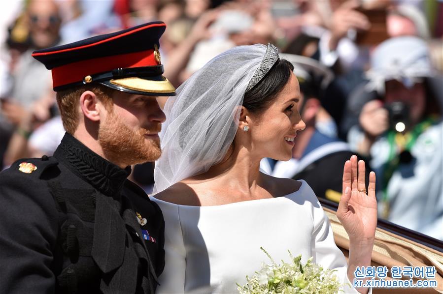 （国际）（7）英国哈里王子与梅根·马克尔在温莎城堡举行婚礼