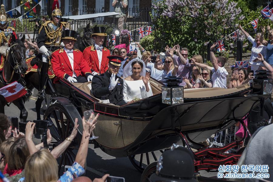 （国际）（14）英国哈里王子与梅根·马克尔在温莎城堡举行婚礼