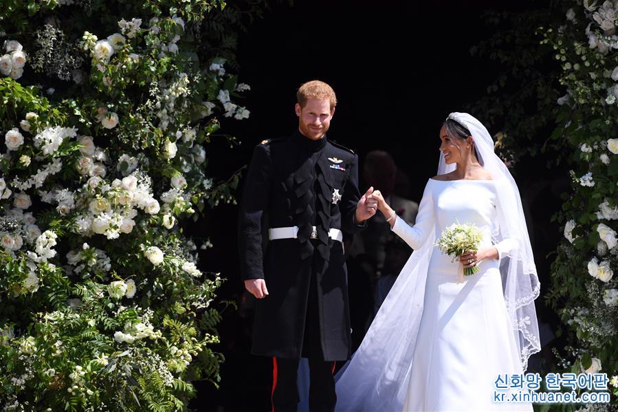 （国际）（10）英国哈里王子与梅根·马克尔在温莎城堡举行婚礼