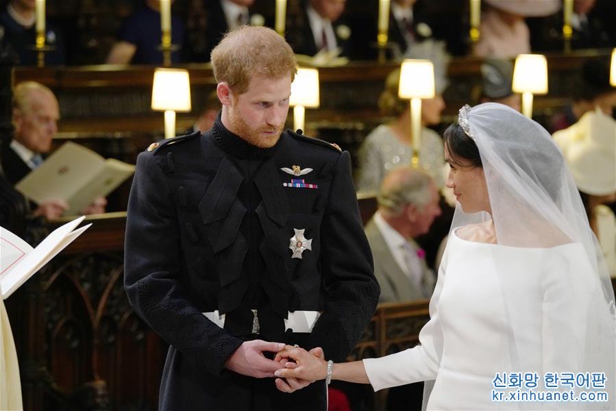 （国际）（5）英国哈里王子与梅根·马克尔在温莎城堡举行婚礼