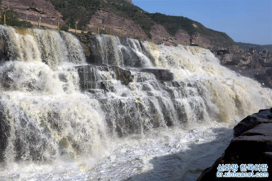 #（環境）（3）黃河壺口瀑布水量大增