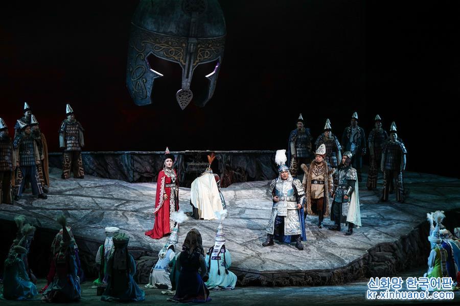 （新华视界）（2）歌剧《玛纳斯》在京上演