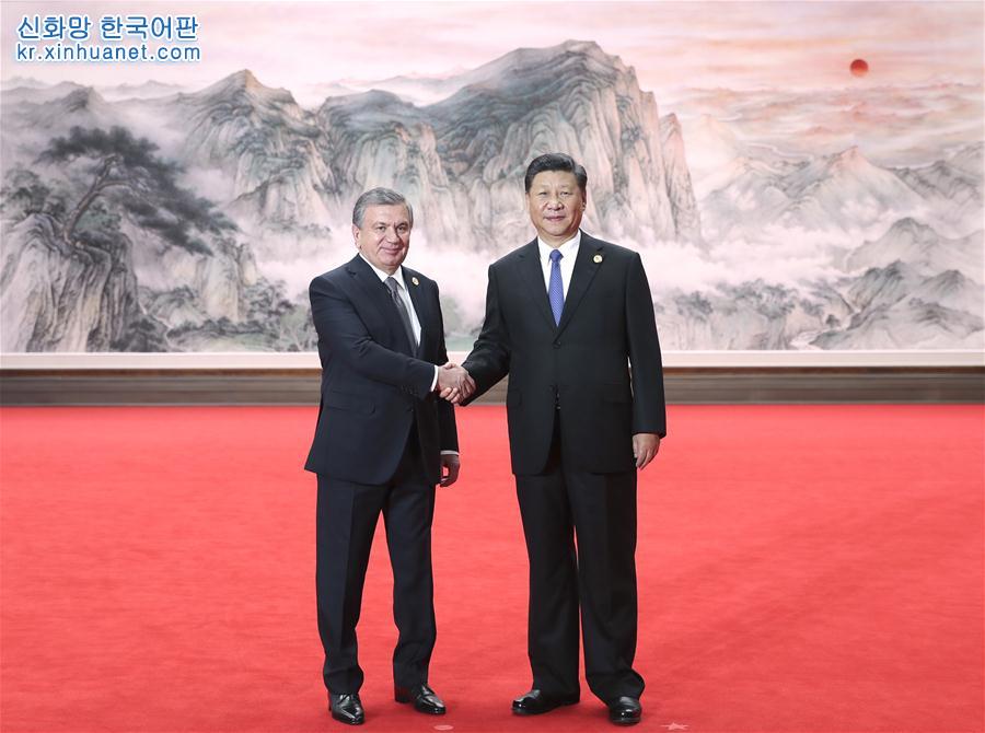 （上合青岛峰会·XHDW）（4）习近平迎接出席上海合作组织成员国元首理事会第十八次会议的各国领导人