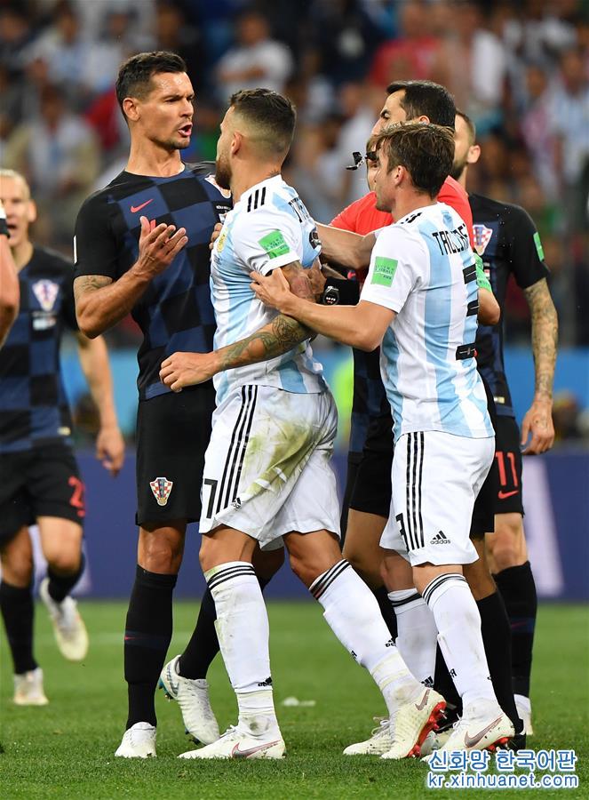 （世界杯）（35）足球——D组：克罗地亚队击败阿根廷队