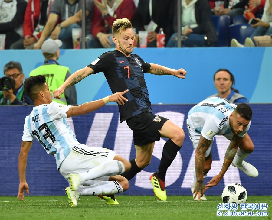 （世界杯）（36）足球——D组：克罗地亚队击败阿根廷队
