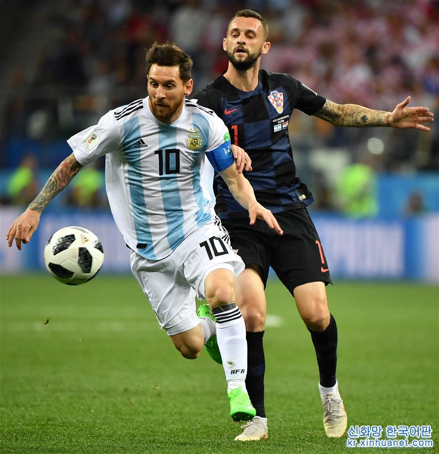 （世界杯）（39）足球——D组：克罗地亚队击败阿根廷队