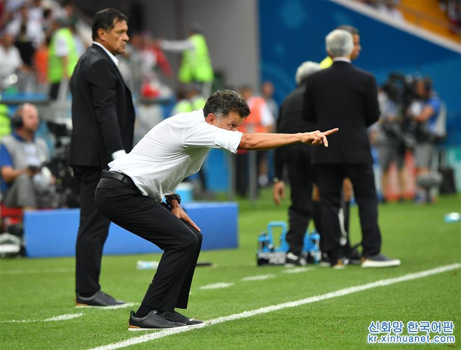 （世界杯）（1）足球——F组：墨西哥队胜韩国队
