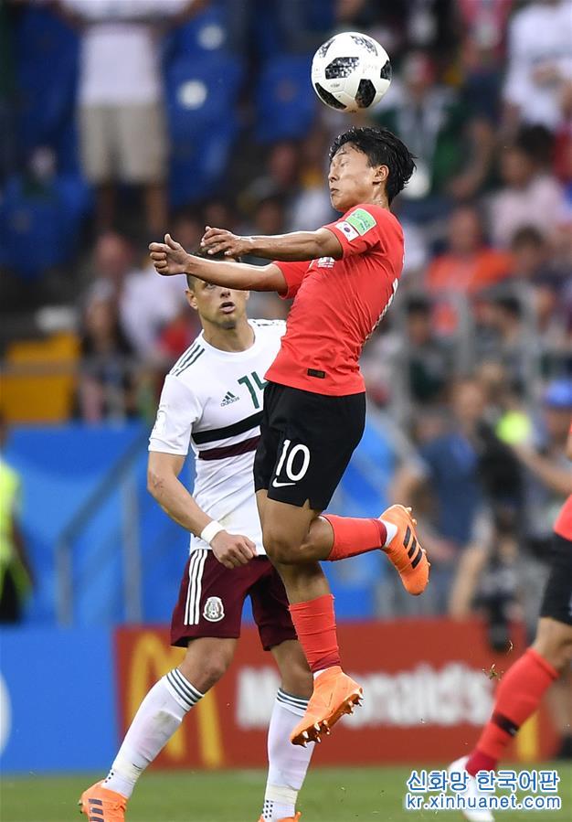 （世界盃）（12）足球——F組：墨西哥隊勝韓國隊
