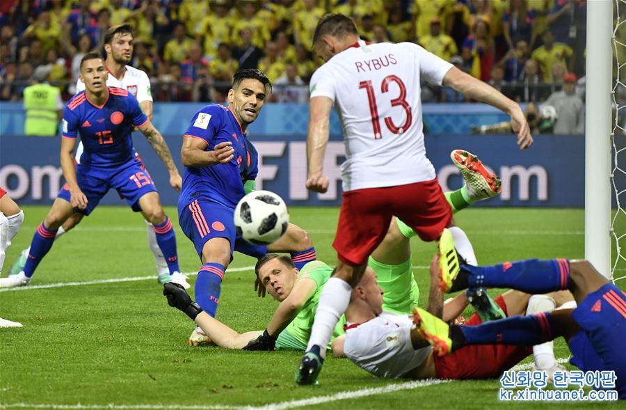（世界杯）（27）足球——H组：哥伦比亚队胜波兰队