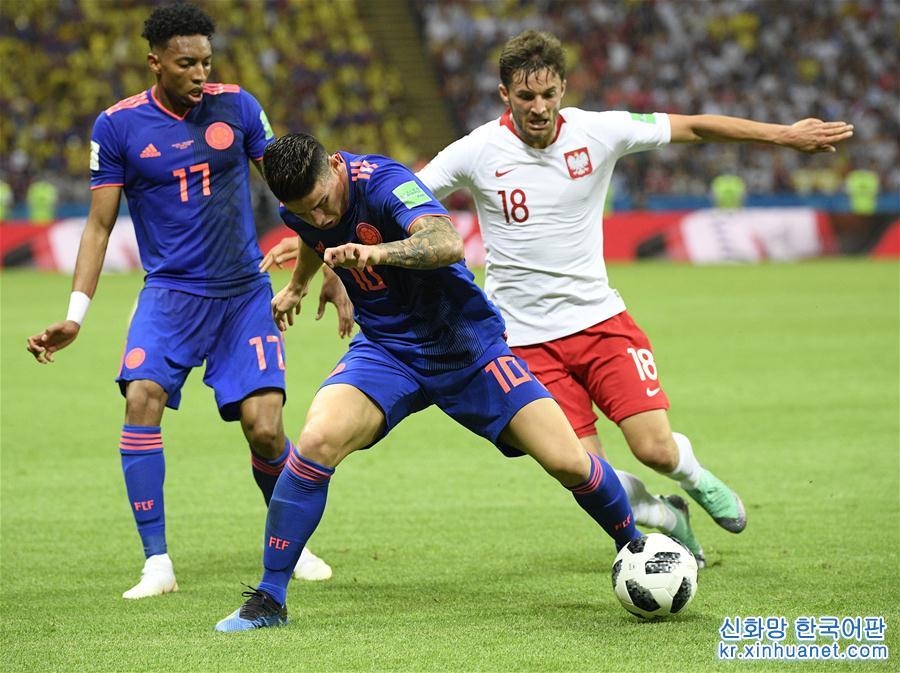 （世界杯）（28）足球——H组：哥伦比亚队胜波兰队