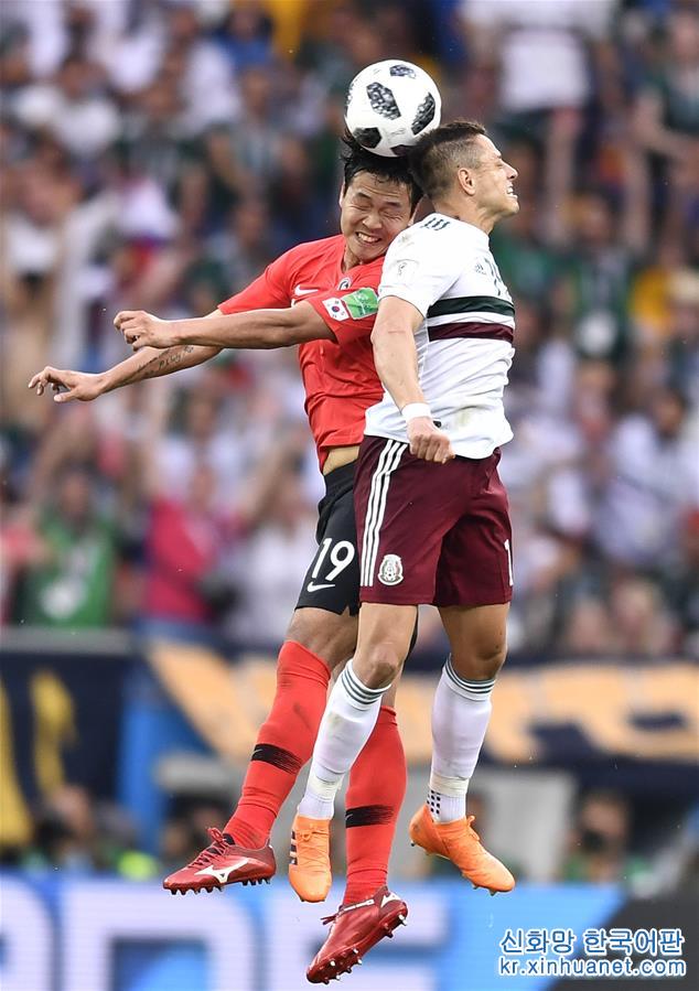（世界杯）（3）足球——F组：墨西哥队胜韩国队
