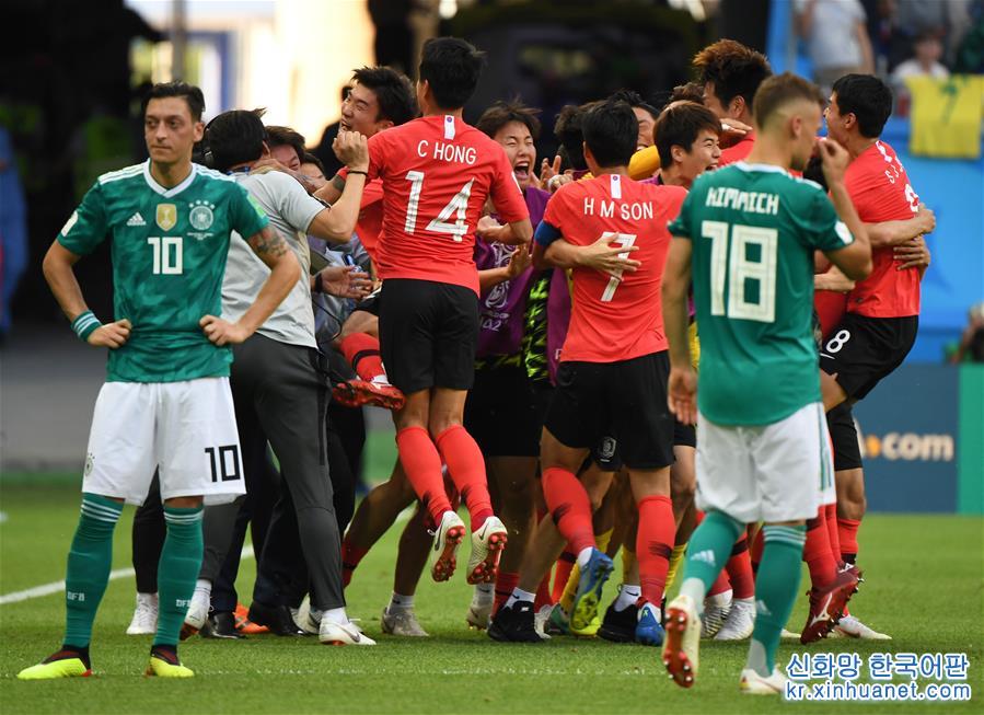  （世界杯）（8）足球——F组：韩国掀翻“德国战车”