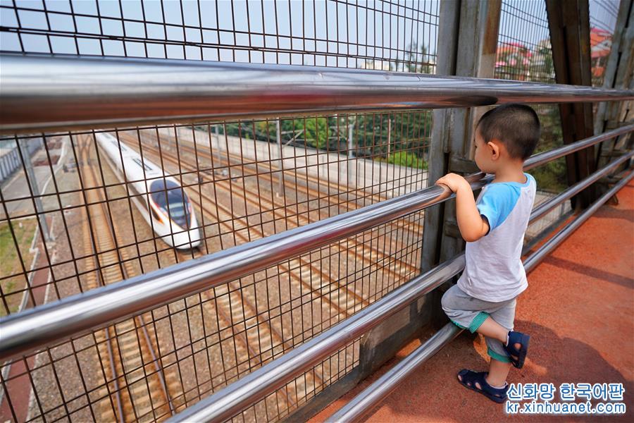 （經濟）（1）長編組“復興號”動車組亮相京滬高鐵