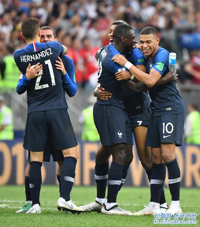 （世界杯·夺冠时刻）（82）足球——法国队20年后再捧杯