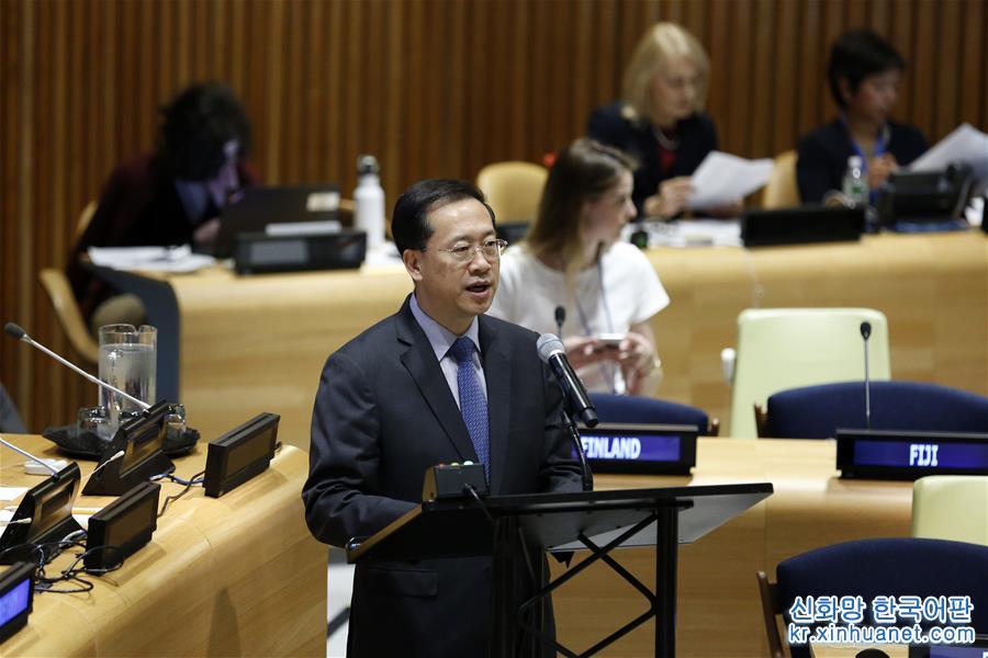 （XHDW）中国代表呼吁积极推进落实2030年议程
