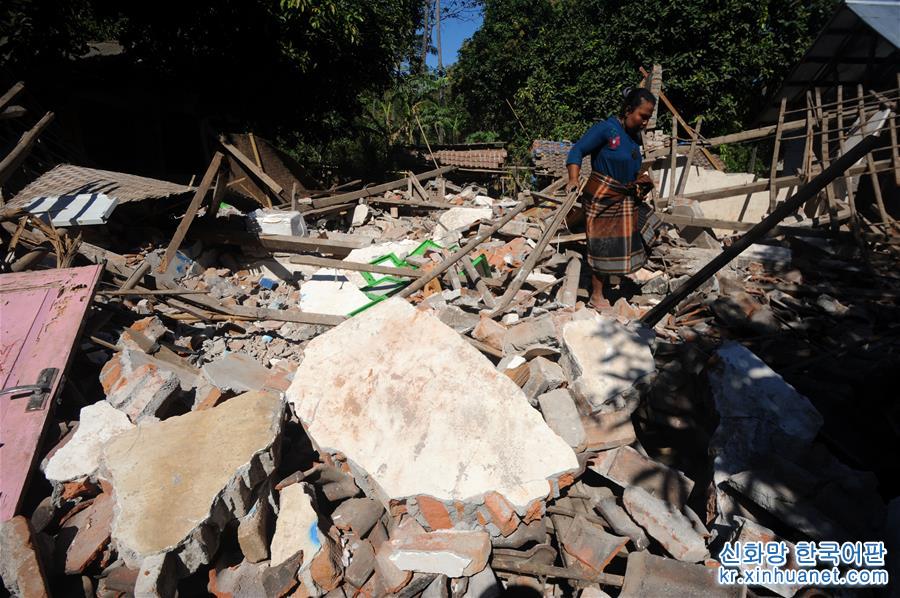 （国际）（1）印尼龙目岛地震死亡人数上升至105人