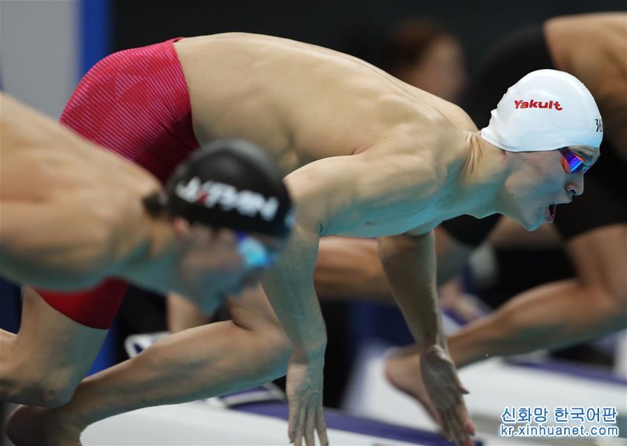 （亚运会）（34）游泳——男子200米自由泳：孙杨夺冠