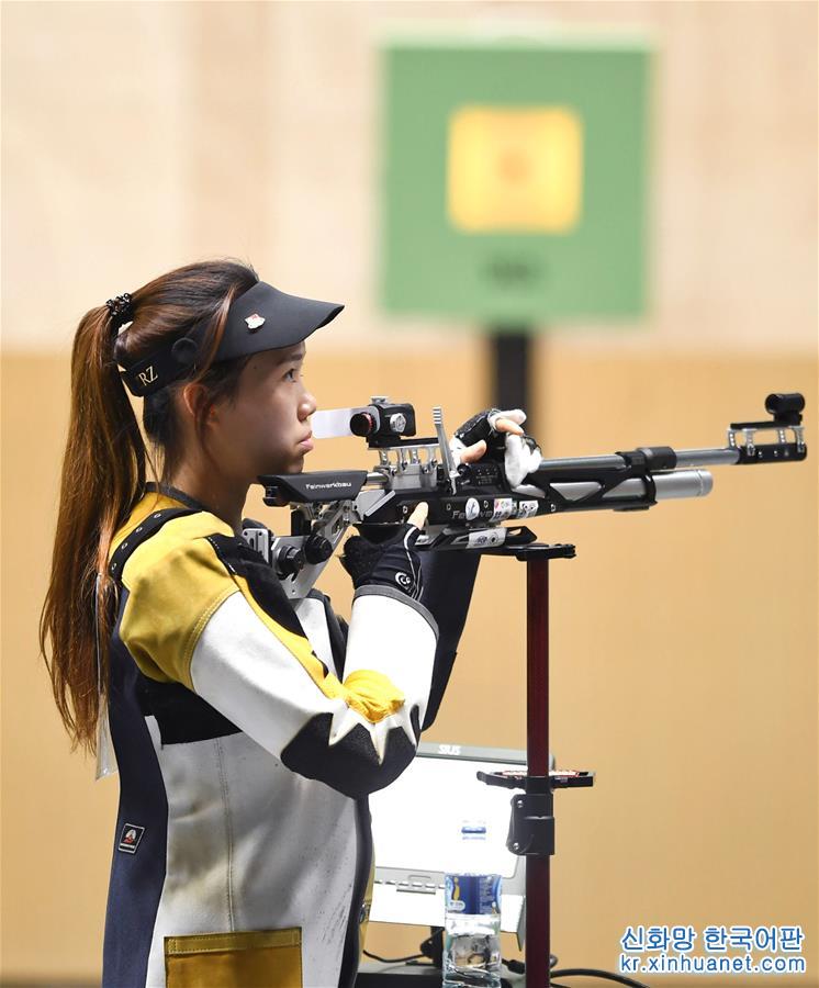 （亚运会）（5）射击——中国选手赵若竹夺得女子十米气步枪冠军