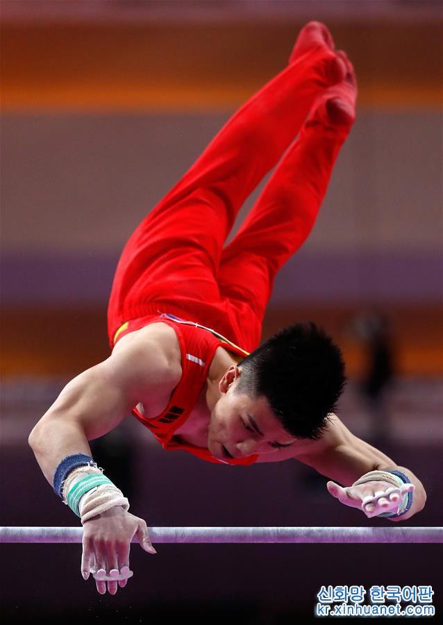 （亚运会）（13）体操——中国队获得男子团体金牌