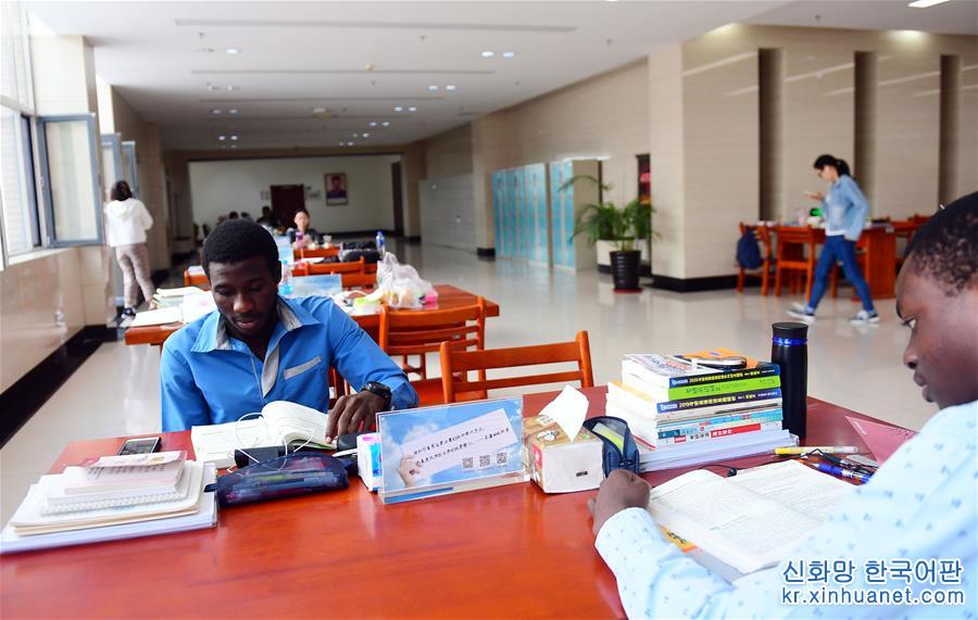 （教育）（2）非洲留学生：图书馆里“充电”忙