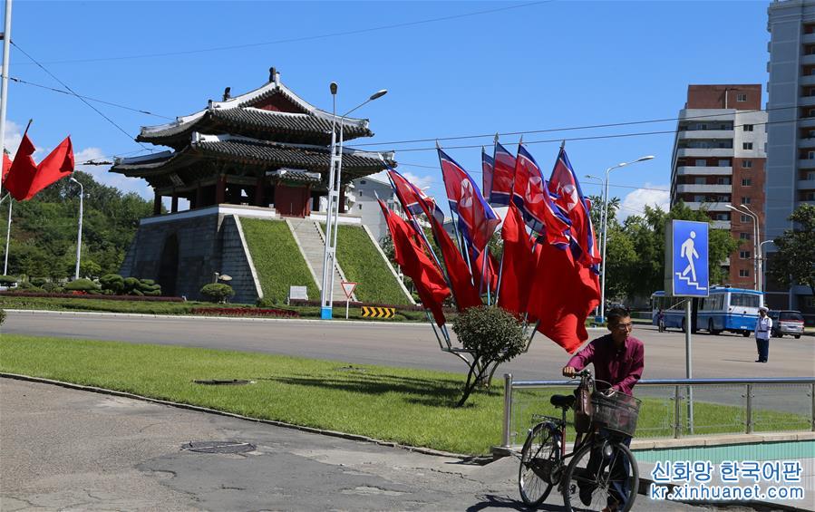 （国际）（6）朝鲜人民喜迎国庆 