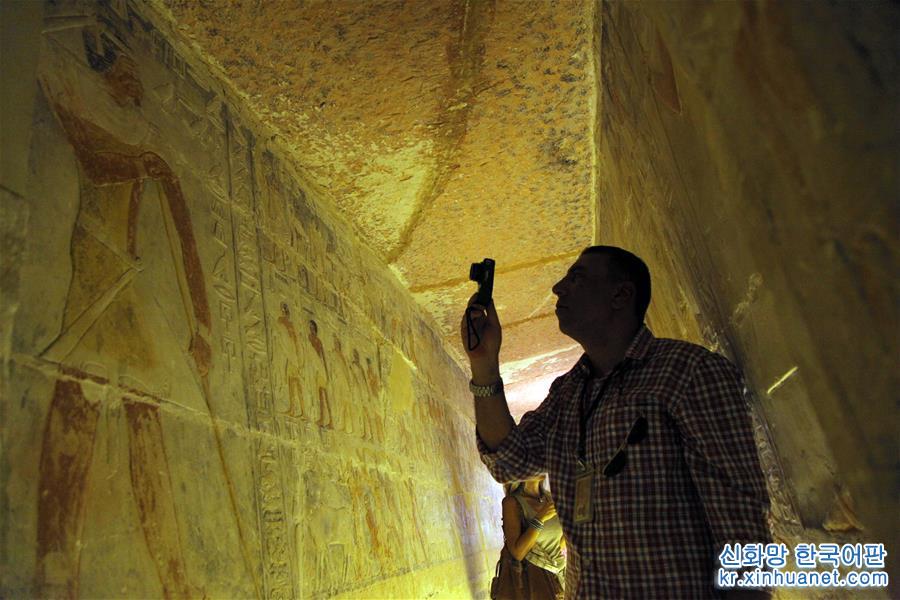 （国际）（2）埃及一座4000多年前古墓首次对公众开放 