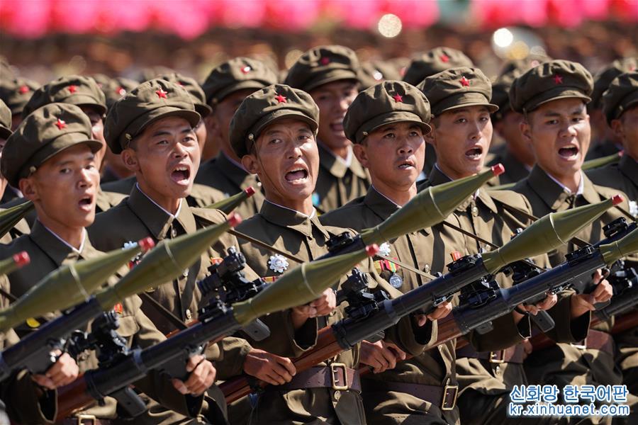 （国际）（5）朝鲜举行阅兵集会庆祝建国70周年