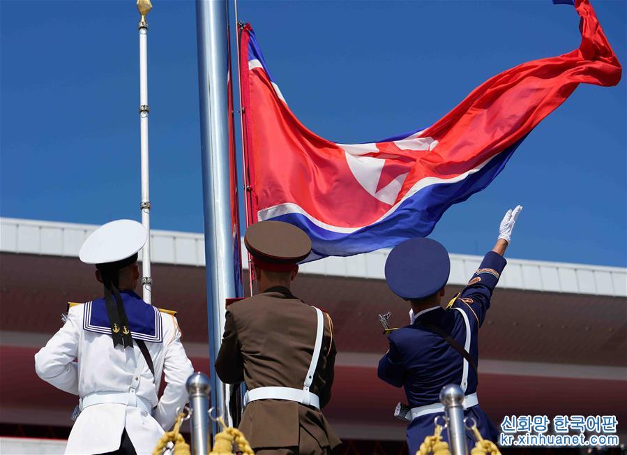 （国际）（2）朝鲜举行阅兵集会庆祝建国70周年