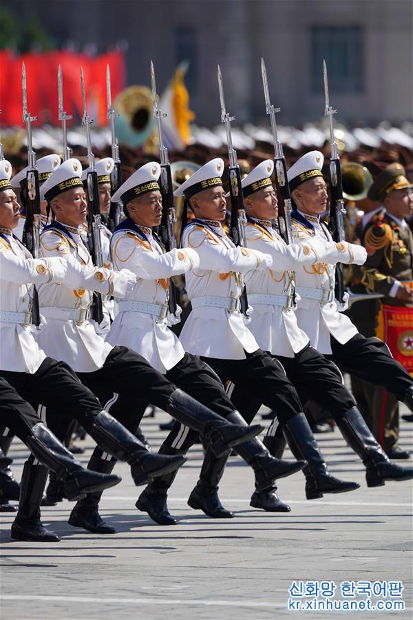 （国际）（11）朝鲜举行阅兵集会庆祝建国70周年