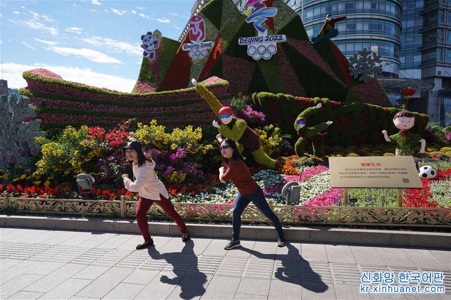 （社会）（1）北京：花团锦簇迎国庆