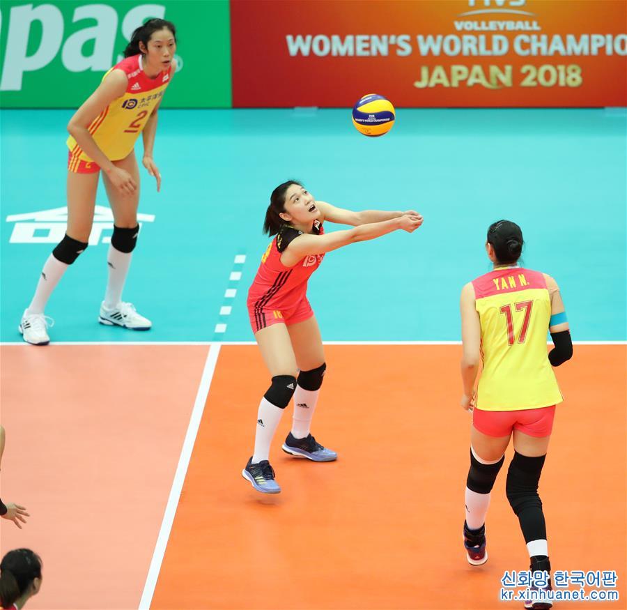 （体育）（6）排球——女排世锦赛：中国胜美国