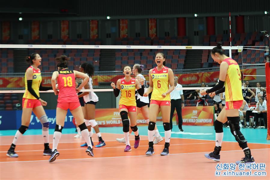 （体育）（9）排球——女排世锦赛：中国胜美国
