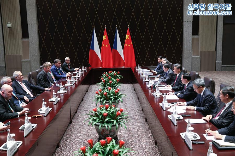 （聚焦进口博览会&middot;XHDW）习近平会见捷克总统泽曼