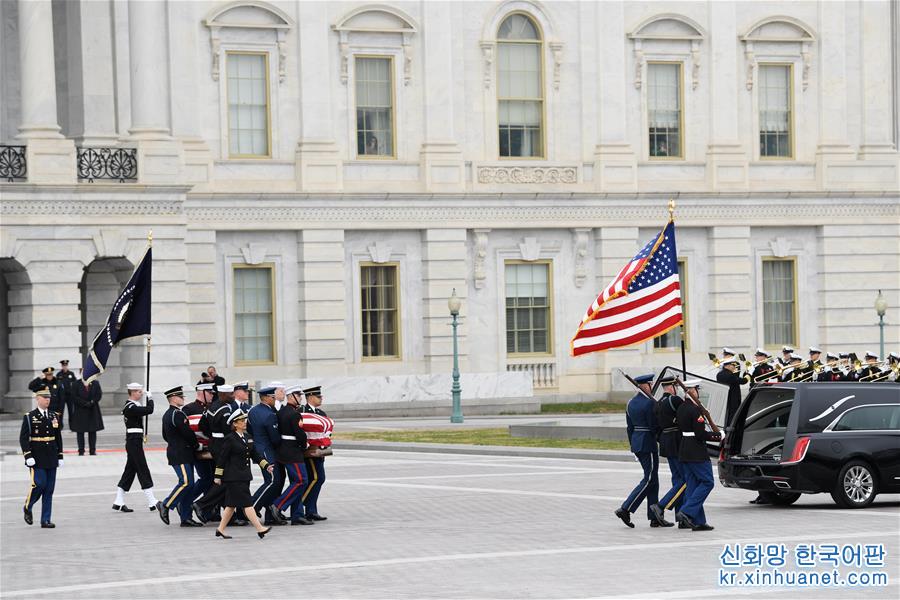 （新华视界）（5）美国为前总统老布什举行国葬