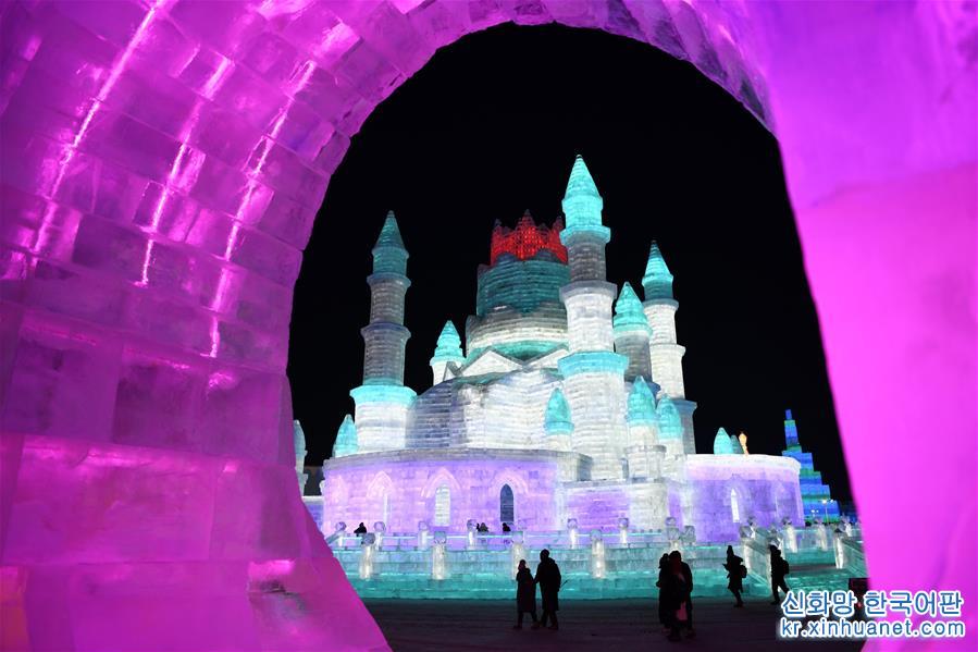 （社会）（3）第二十届哈尔滨冰雪大世界开园迎客