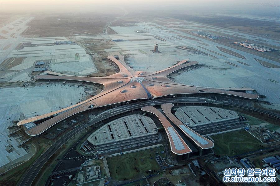（图文互动）（1）“凤凰展翅”精彩亮相——北京大兴国际机场建设新进展