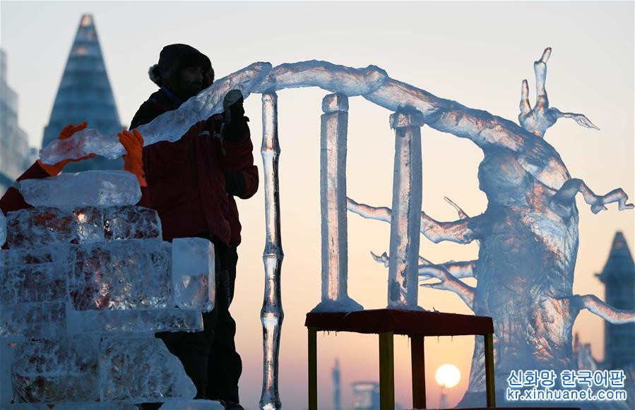 （社会）（15）哈尔滨：精美绝伦的冰雕艺术