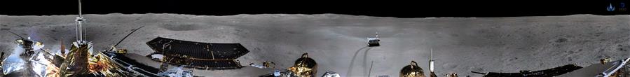 （科技）（1）嫦娥四號著陸器月午工作正常 地形地貌相機順利完成360度環拍