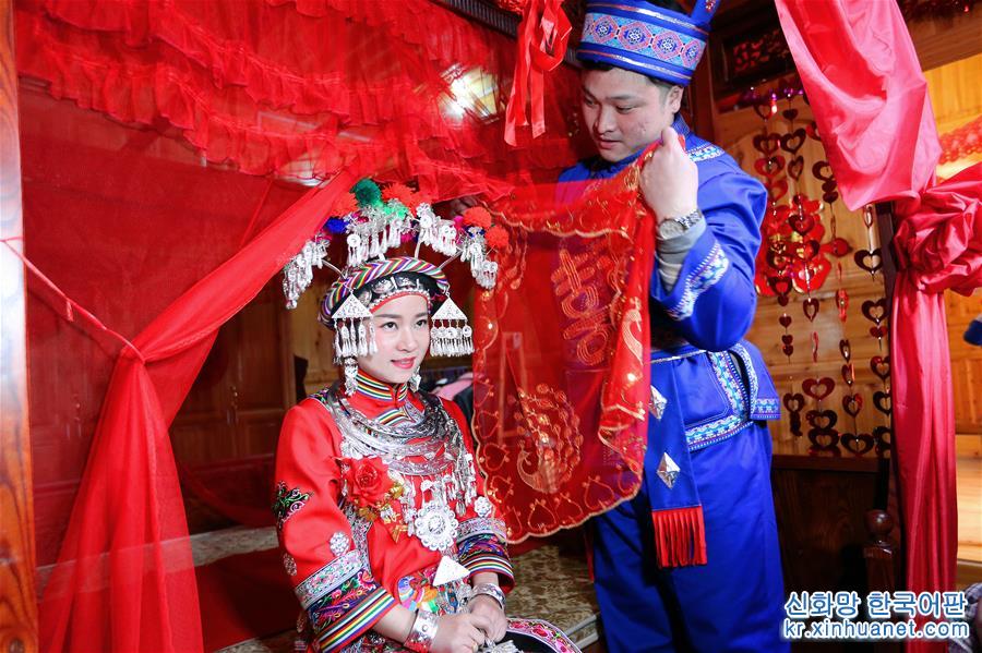 #（社会）（1）湖南靖州：喜庆的苗家婚礼