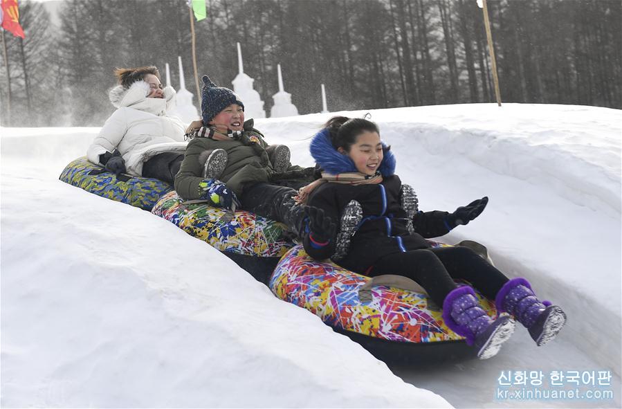 （新春走基层）（9）吉林舒兰：冰雪旅游唤醒“沉睡”的小山村