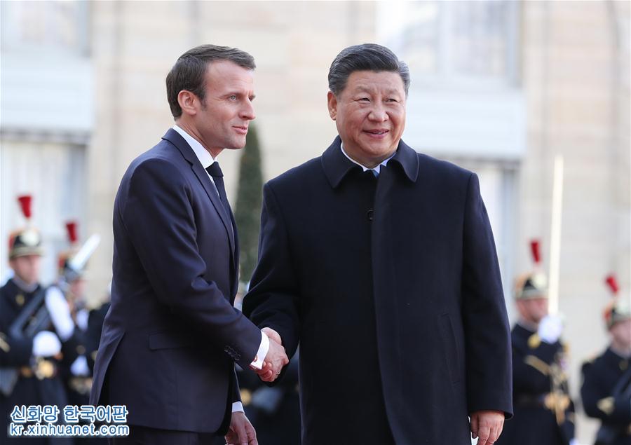 （XHDW）（1）习近平同法国总统马克龙会谈