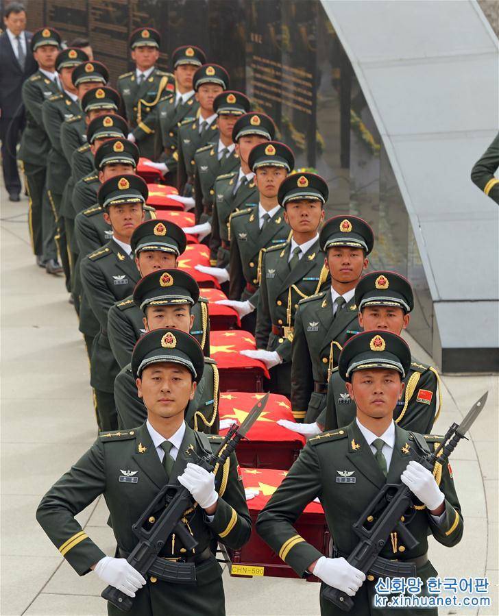 （社會）（1）第六批在韓中國人民志願軍烈士遺骸在瀋陽安葬